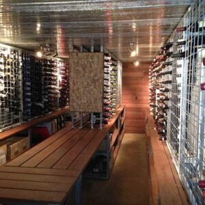 9 high x 22 wide Wine Rack